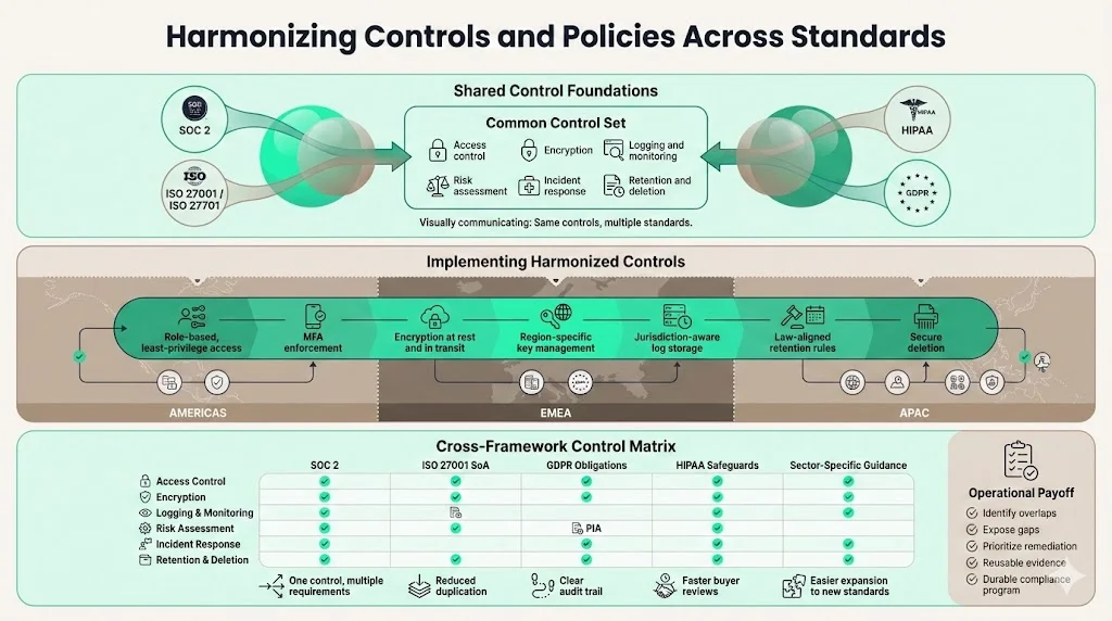 Harmonizing Controls and Policies Across Standards