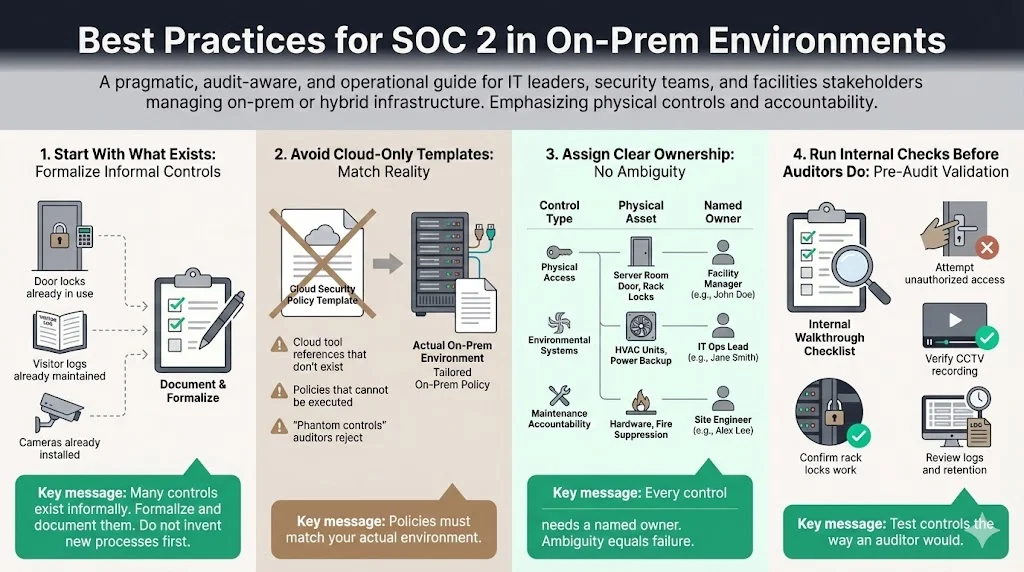 Best Practices for SOC 2 For On-Prem