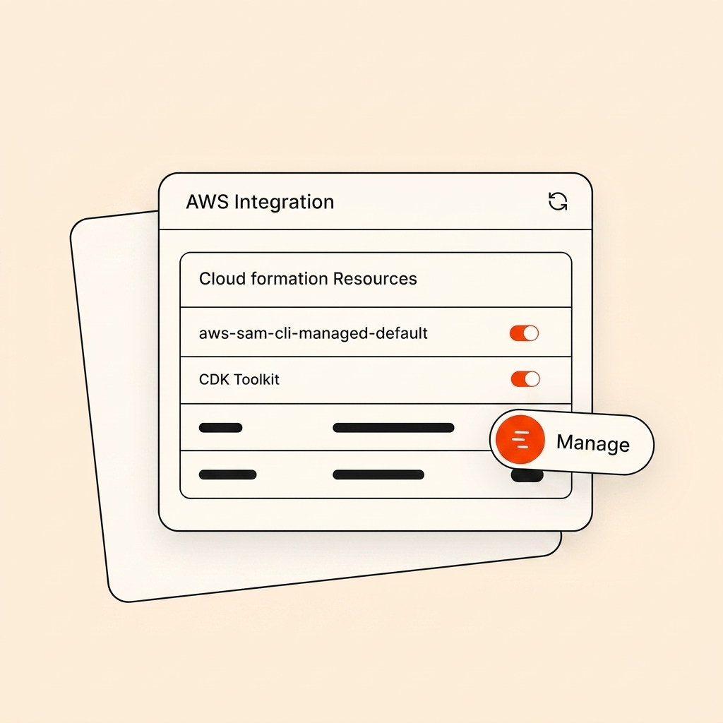 Asset scope selector for tracking individual cloud resources